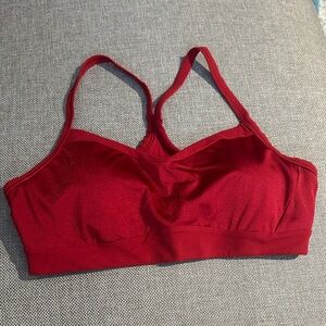 Athleta Red Vital Bra